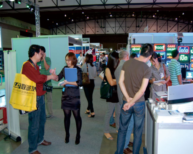 第八届泰国国际广告标识博览会mile米乐集团展位