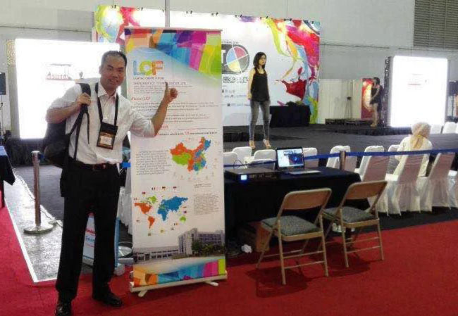 mile米乐集团董事长黄青锋亲自赴展会现场指挥