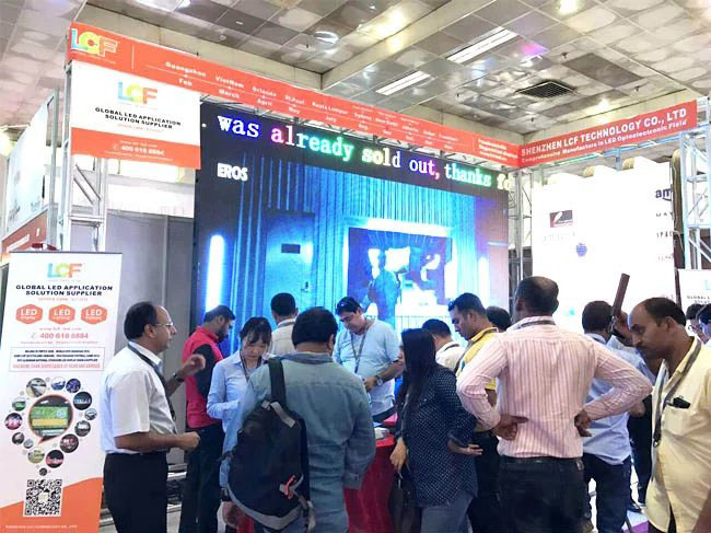 2016年印度新德里广告展mile米乐集团展会现场