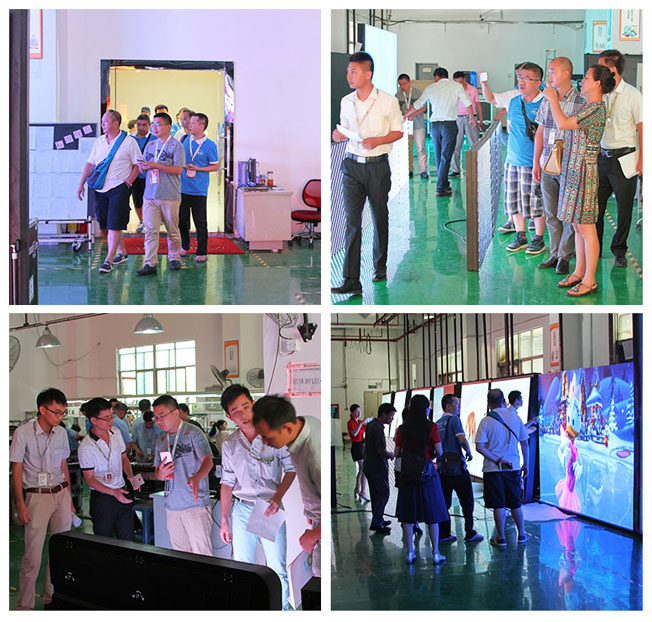 买家团参观mile米乐集团生产车间