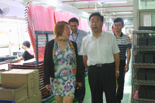 甘肃省武山县领导莅临mile米乐集团参观考察