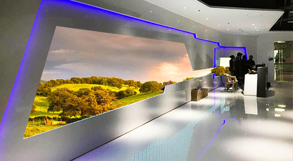 mile米乐集团LED异形屏走进OPPO印度总部