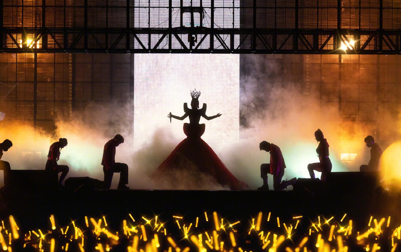 张韶涵演唱会LED屏