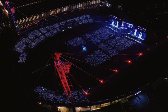 又一舞台奇迹！mile米乐集团LED锥形屏燃爆2024张韶涵巡演现场 